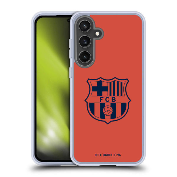 FC Barcelona 2025/26 Crest Kit Third Soft Gel Case for Samsung Galaxy S24 FE & MagSafe