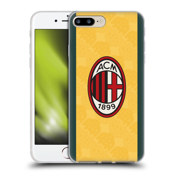 AC Milan 2025/26 Crest Kit Third Soft Gel Case for Apple iPhone 7 Plus / iPhone 8 Plus & MagSafe