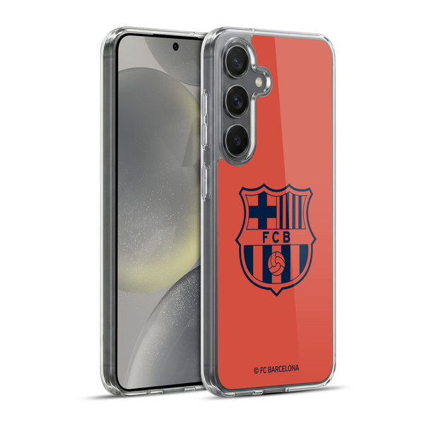 FC Barcelona 2025/26 Crest Kit Third Soft Gel Case for Samsung Galaxy S24+ 5G & MagSafe