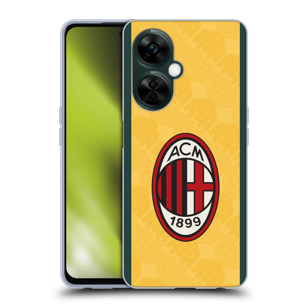 AC Milan 2025/26 Crest Kit Third Soft Gel Case for OnePlus Nord N30