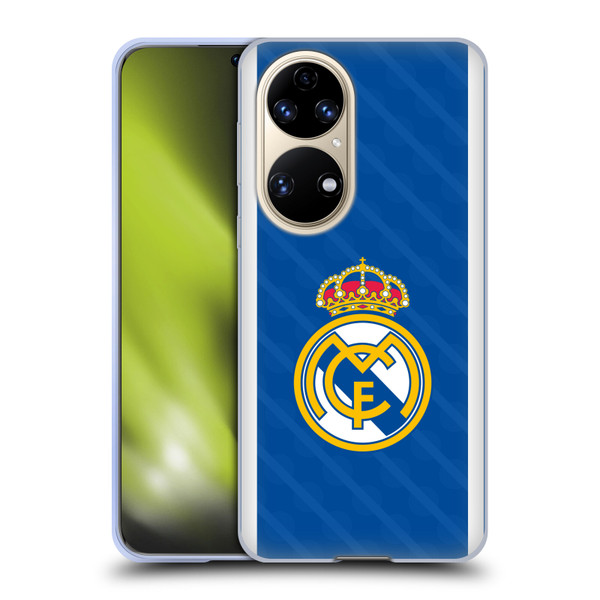 Real Madrid CF Badge Blue Soft Gel Case for Huawei P50