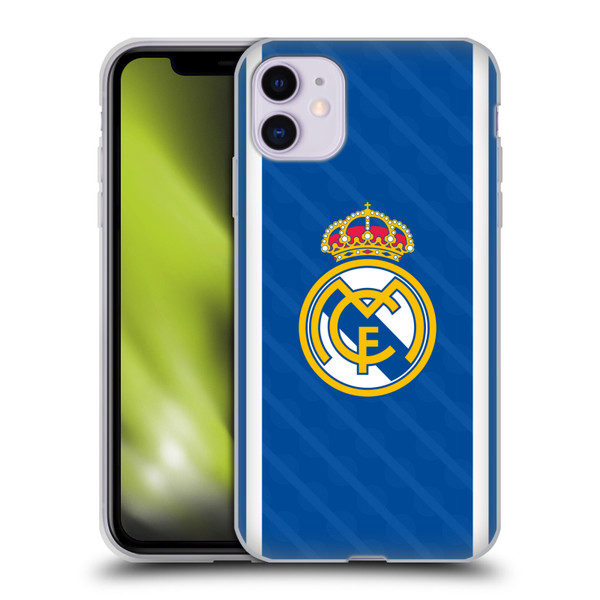 Real Madrid CF Badge Blue Soft Gel Case for Apple iPhone 11
