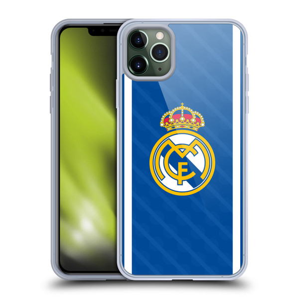 Real Madrid CF Badge Blue Soft Gel Case for Apple iPhone 11 Pro Max & MagSafe