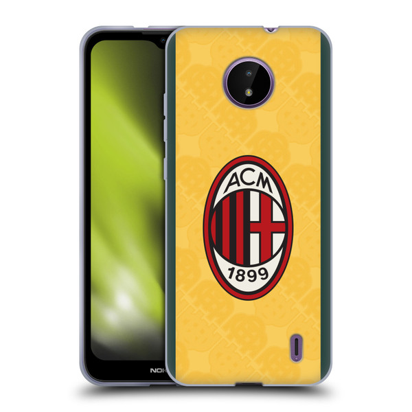 AC Milan 2025/26 Crest Kit Third Soft Gel Case for Nokia C10 / C20