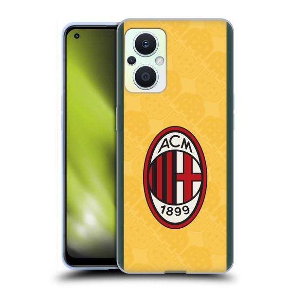 AC Milan 2025/26 Crest Kit Third Soft Gel Case for OPPO Reno8 Lite