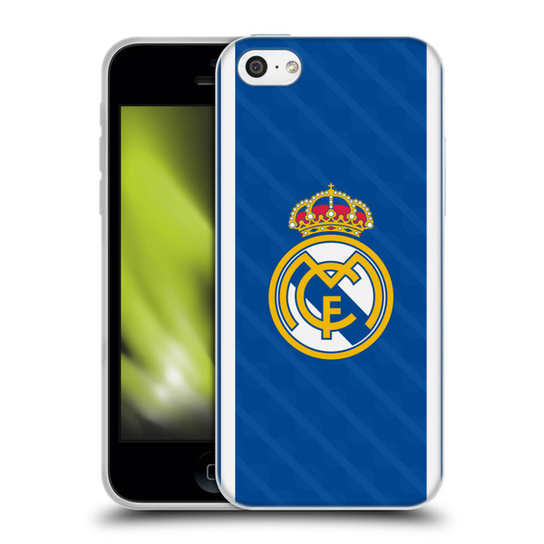 Real Madrid CF Badge Blue Soft Gel Case for Apple iPhone 5c