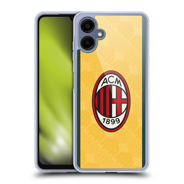 AC Milan 2025/26 Crest Kit Third Soft Gel Case for Samsung Galaxy A06 4G / 5G