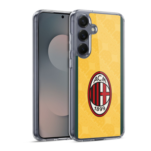 AC Milan 2025/26 Crest Kit Third Soft Gel Case for Samsung Galaxy S25 & MagSafe