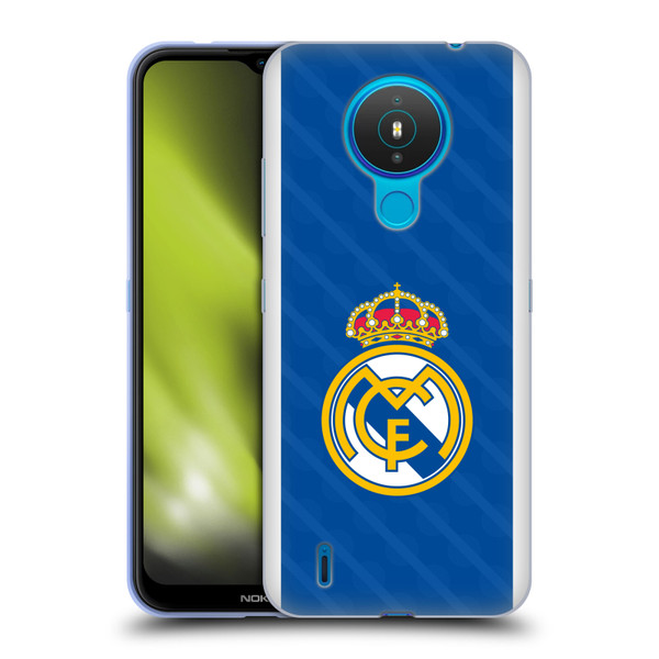 Real Madrid CF Badge Blue Soft Gel Case for Nokia 1.4