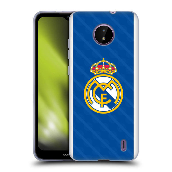 Real Madrid CF Badge Blue Soft Gel Case for Nokia C10 / C20
