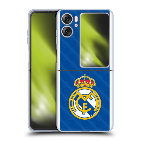 Real Madrid CF Badge Blue Soft Gel Case for OPPO Find N2 Flip