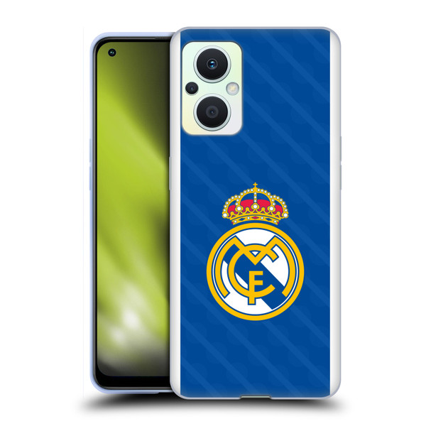 Real Madrid CF Badge Blue Soft Gel Case for OPPO Reno8 Lite