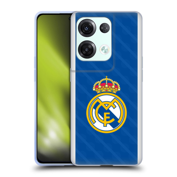 Real Madrid CF Badge Blue Soft Gel Case for OPPO Reno8 Pro