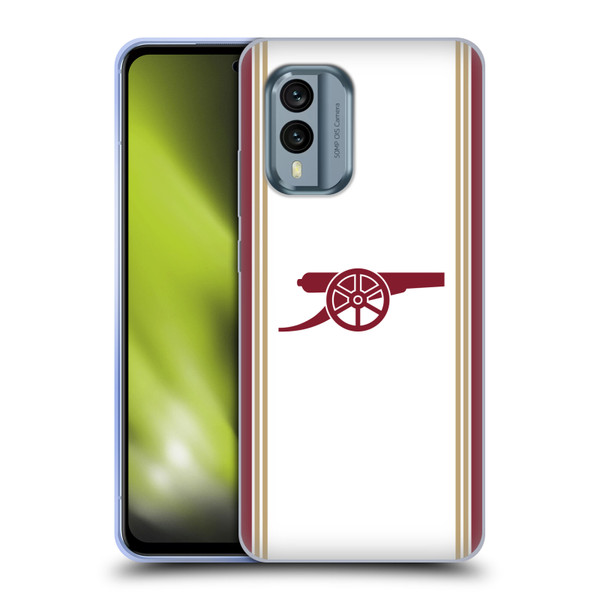 Arsenal FC 2025/26 Kit Third Soft Gel Case for Nokia X30