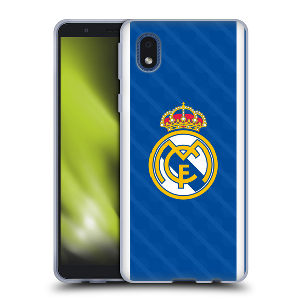 Real Madrid CF Badge Blue Soft Gel Case for Samsung Galaxy A01 Core (2020)