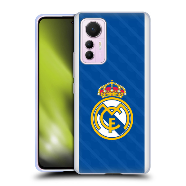 Real Madrid CF Badge Blue Soft Gel Case for Xiaomi 12 Lite