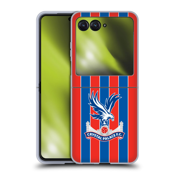 Crystal Palace FC 2025/26 Crest Kit Home Soft Gel Case for Motorola Razr 40 Ultra / Razr+ 2023 Crystal Palace FC 2025/26 Crest Kit Home Soft Gel Case for Motorola Razr 40 Ultra / Razr+ 2023