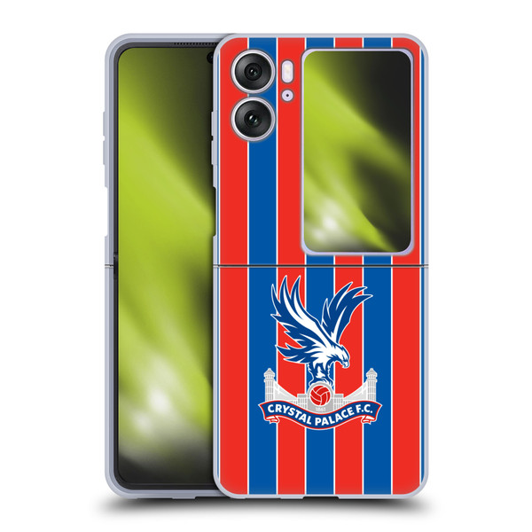 Crystal Palace FC 2025/26 Crest Kit Home Soft Gel Case for OPPO Find N2 Flip Crystal Palace FC 2025/26 Crest Kit Home Soft Gel Case for OPPO Find N2 Flip