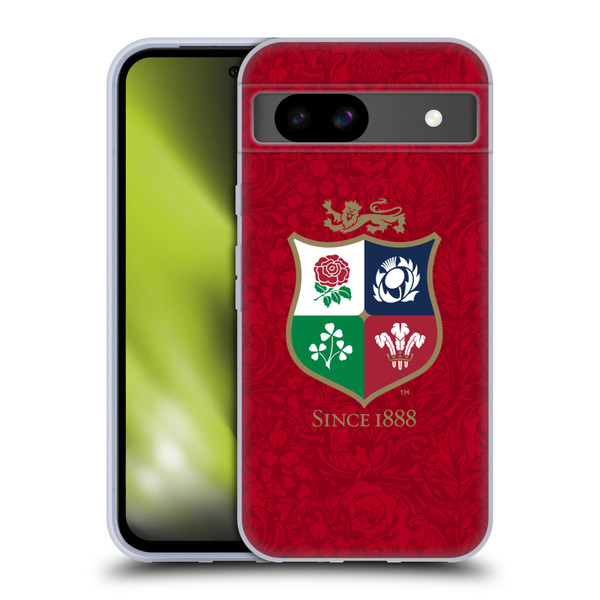 British and Irish Lions 2025 Jersey Kit Replica Soft Gel Case for Google Pixel 8a