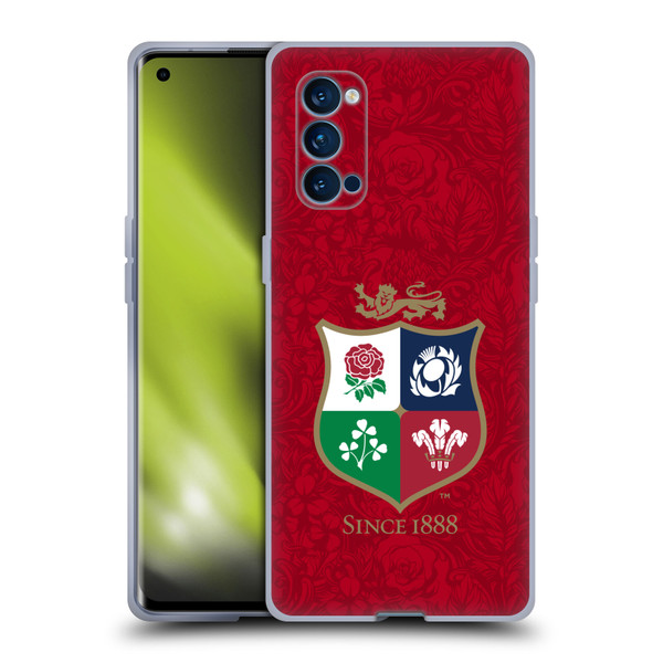 British and Irish Lions 2025 Jersey Kit Replica Soft Gel Case for OPPO Reno 4 Pro 5G British and Irish Lions 2025 Jersey Kit Replica Soft Gel Case for OPPO Reno 4 Pro 5G