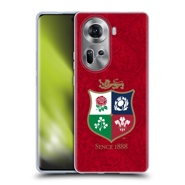 British and Irish Lions 2025 Jersey Kit Replica Soft Gel Case for OPPO Reno11 British and Irish Lions 2025 Jersey Kit Replica Soft Gel Case for OPPO Reno11