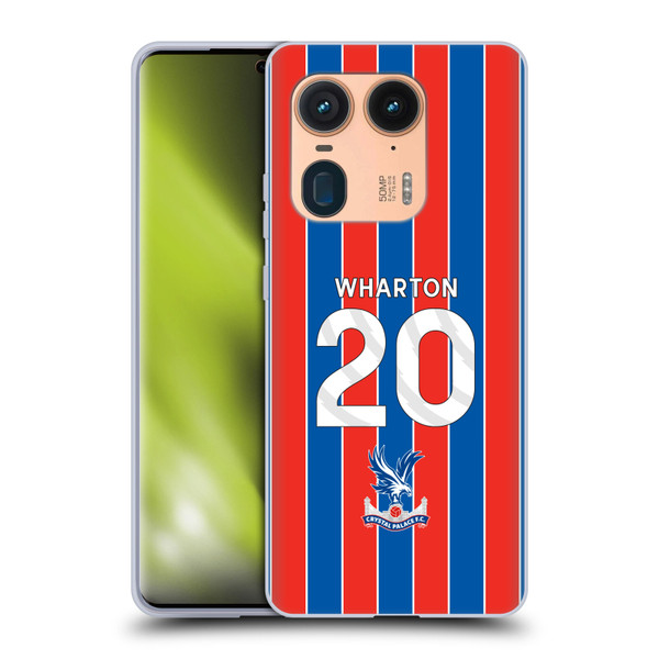 Crystal Palace FC 2025/26 Players Home Kit Adam Wharton Soft Gel Case for Motorola Edge 50 Ultra/X50 Ultra Crystal Palace FC 2025/26 Players Home Kit Adam Wharton Soft Gel Case for Motorola Edge 50 Ultra/X50 Ultra