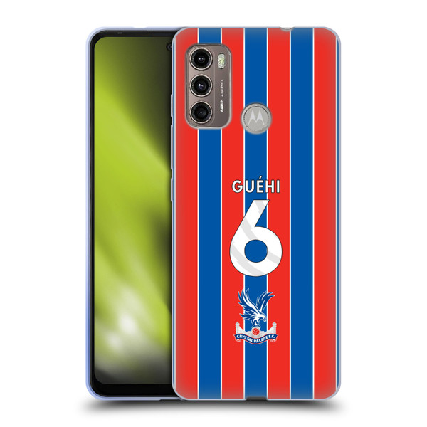 Crystal Palace FC 2025/26 Players Home Kit Marc Guéhi Soft Gel Case for Motorola Moto G60 / Moto G40 Fusion
