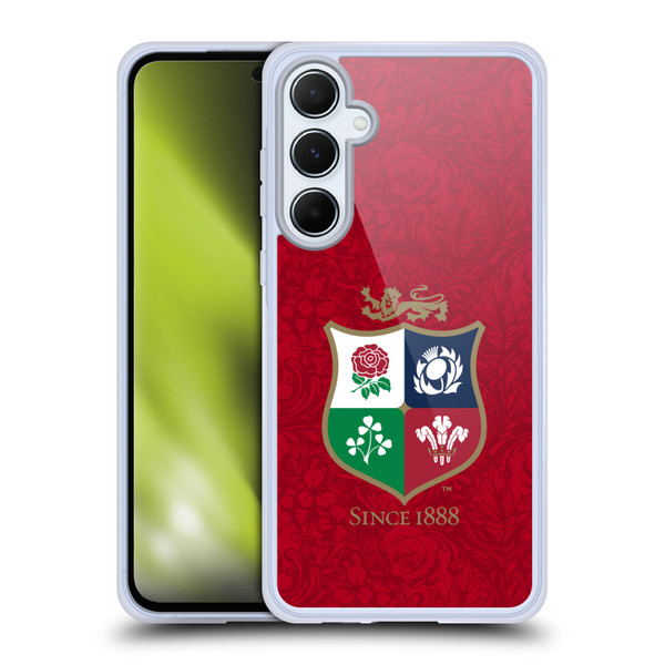 British and Irish Lions 2025 Jersey Kit Replica Soft Gel Case for Samsung Galaxy A55 5G