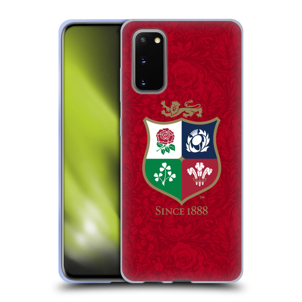 British and Irish Lions 2025 Jersey Kit Replica Soft Gel Case for Samsung Galaxy S20 / S20 5G