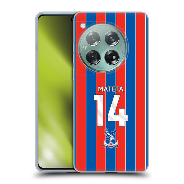 Crystal Palace FC 2025/26 Players Home Kit Jean-Philippe Mateta Soft Gel Case for OnePlus 12