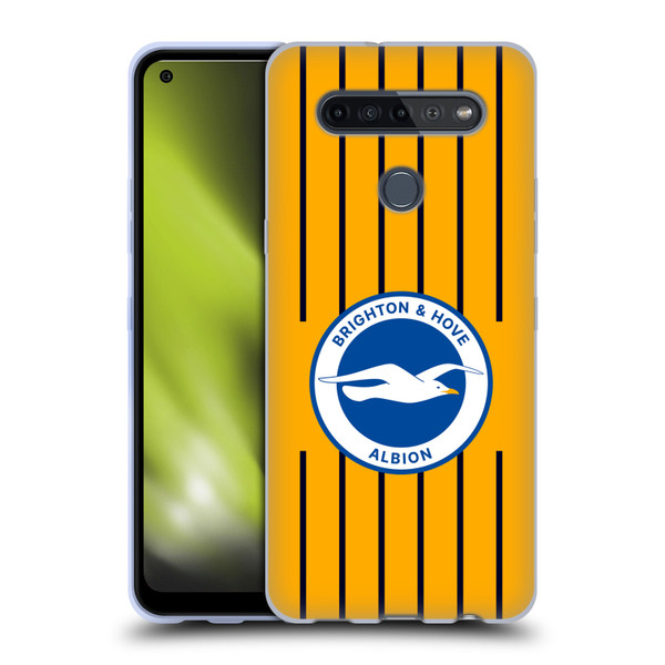 Brighton & Hove Albion F.C 2025/26 Badge Kit Third Soft Gel Case for LG K51S