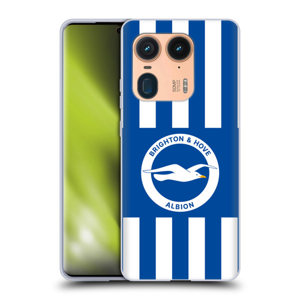 Brighton & Hove Albion F.C 2025/26 Badge Kit Home Soft Gel Case for Motorola Edge 50 Ultra/X50 Ultra