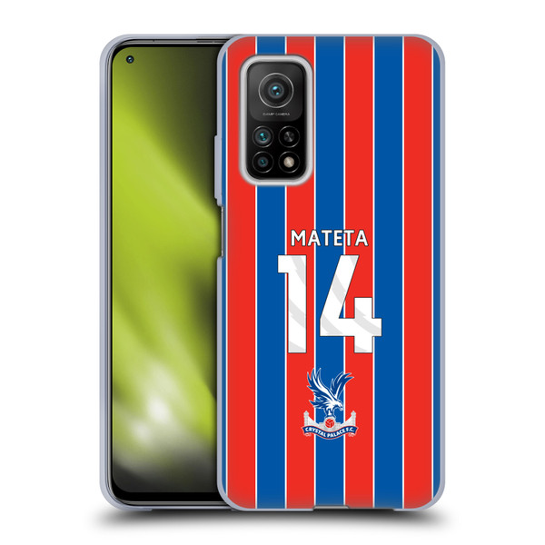 Crystal Palace FC 2025/26 Players Home Kit Jean-Philippe Mateta Soft Gel Case for Xiaomi Mi 10T 5G Crystal Palace FC 2025/26 Players Home Kit Jean-Philippe Mateta Soft Gel Case for Xiaomi Mi 10T 5G