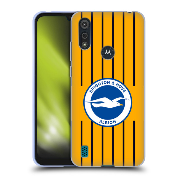 Brighton & Hove Albion F.C 2025/26 Badge Kit Third Soft Gel Case for Motorola Moto E6s (2020)