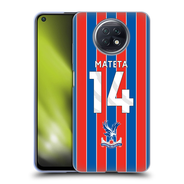 Crystal Palace FC 2025/26 Players Home Kit Jean-Philippe Mateta Soft Gel Case for Xiaomi Redmi Note 9T 5G Crystal Palace FC 2025/26 Players Home Kit Jean-Philippe Mateta Soft Gel Case for Xiaomi Redmi Note 9T 5G