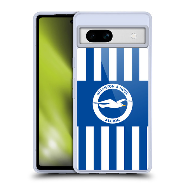 Brighton & Hove Albion F.C 2025/26 Badge Kit Home Soft Gel Case for Google Pixel 7a Brighton & Hove Albion F.C 2025/26 Badge Kit Home Soft Gel Case for Google Pixel 7a