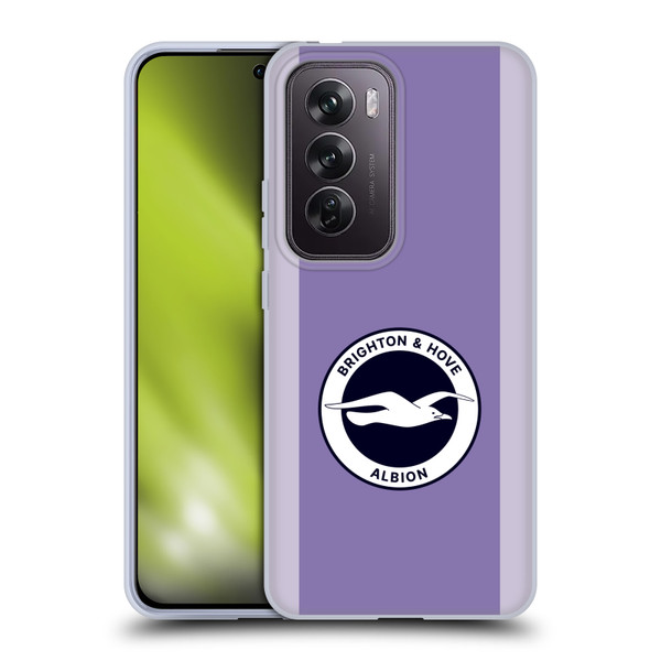 Brighton & Hove Albion F.C 2025/26 Badge Kit Away Soft Gel Case for OPPO Reno12 Pro 5G