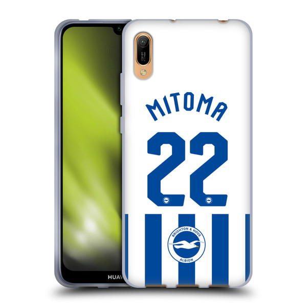 Brighton & Hove Albion F.C 2025/26 Players Home Kit Kaoru Mitoma Soft Gel Case for Huawei Y6 Pro (2019) Brighton & Hove Albion F.C 2025/26 Players Home Kit Kaoru Mitoma Soft Gel Case for Huawei Y6 Pro (2019)