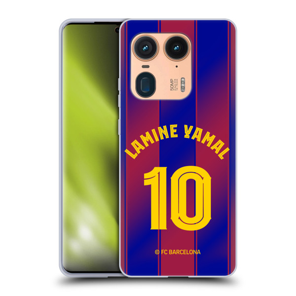 FC Barcelona 2025/26 Players Home Kit Lamine Yamal Soft Gel Case for Motorola Edge 50 Ultra/X50 Ultra