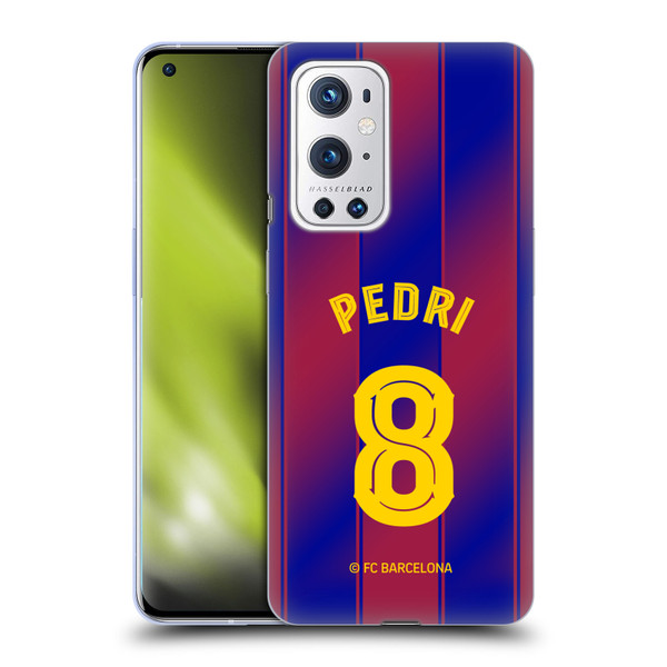 FC Barcelona 2025/26 Players Home Kit Pedri Soft Gel Case for OnePlus 9 Pro