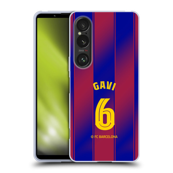 FC Barcelona 2025/26 Players Home Kit Gavi Soft Gel Case for Sony Xperia 1 VI 5G FC Barcelona 2025/26 Players Home Kit Gavi Soft Gel Case for Sony Xperia 1 VI 5G