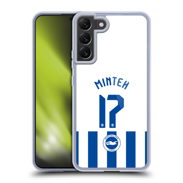 Brighton & Hove Albion F.C 2025/26 Players Home Kit Yankuba Minteh Soft Gel Case for Samsung Galaxy S22+ 5G Brighton & Hove Albion F.C 2025/26 Players Home Kit Yankuba Minteh Soft Gel Case for Samsung Galaxy S22+ 5G