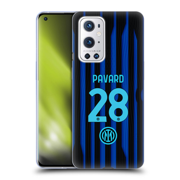 Fc Internazionale Milano 2025/26 Players Home Kit Benjamin Pavard Soft Gel Case for OnePlus 9 Pro