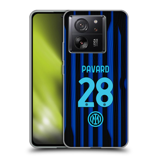Fc Internazionale Milano 2025/26 Players Home Kit Benjamin Pavard Soft Gel Case for Xiaomi 13T 5G / 13T Pro 5G Fc Internazionale Milano 2025/26 Players Home Kit Benjamin Pavard Soft Gel Case for Xiaomi 13T 5G / 13T Pro 5G