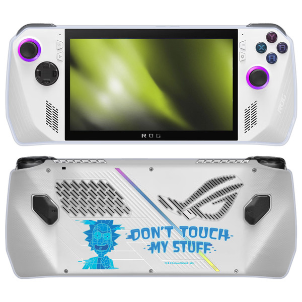 Rick And Morty Graphics Don't Touch My Stuff Soft Gel Case for Asus ROG Ally