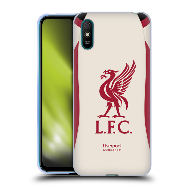 Liverpool Football Club 2025/26 Kit Away Soft Gel Case for Xiaomi Redmi 9A / Redmi 9AT