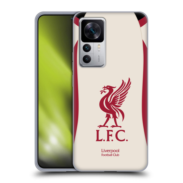 Liverpool Football Club 2025/26 Kit Away Soft Gel Case for Xiaomi 12T 5G / 12T Pro 5G / Redmi K50 Ultra 5G