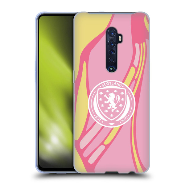 Scotland National Football Team 2025 Women's Kit Away Soft Gel Case for OPPO Reno 2