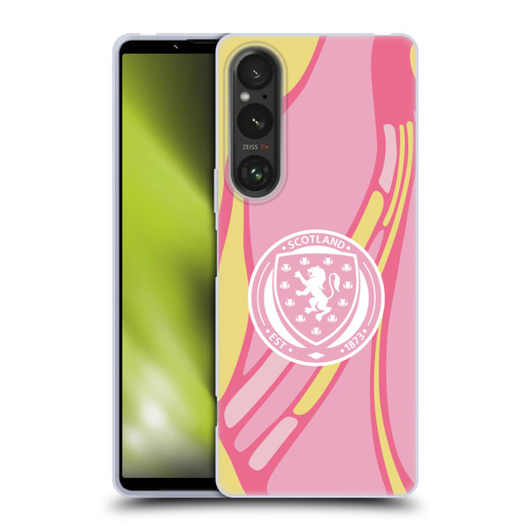 Scotland National Football Team 2025 Women's Kit Away Soft Gel Case for Sony Xperia 1 V 5G