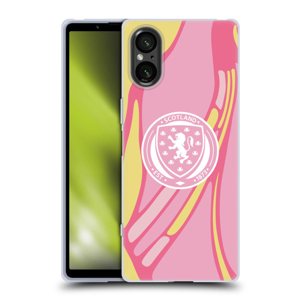 Scotland National Football Team 2025 Women's Kit Away Soft Gel Case for Sony Xperia 5 V 5G